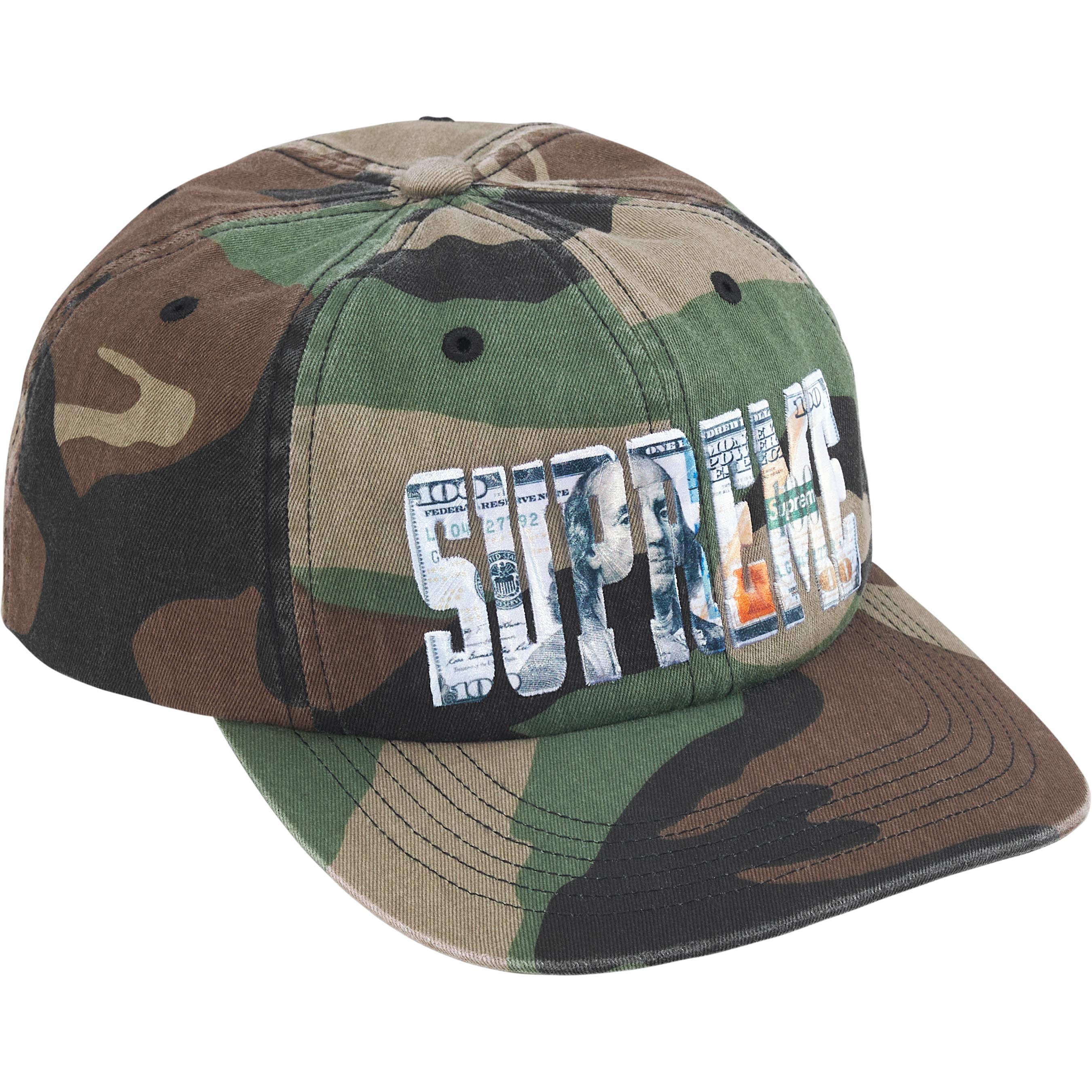 Embroidered Money Logo 6-Panel view 2